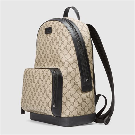 gg supreme gucci backpack|gg supreme canvas backpack.